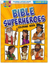 Bible Superheroes Coloring Activity Books
